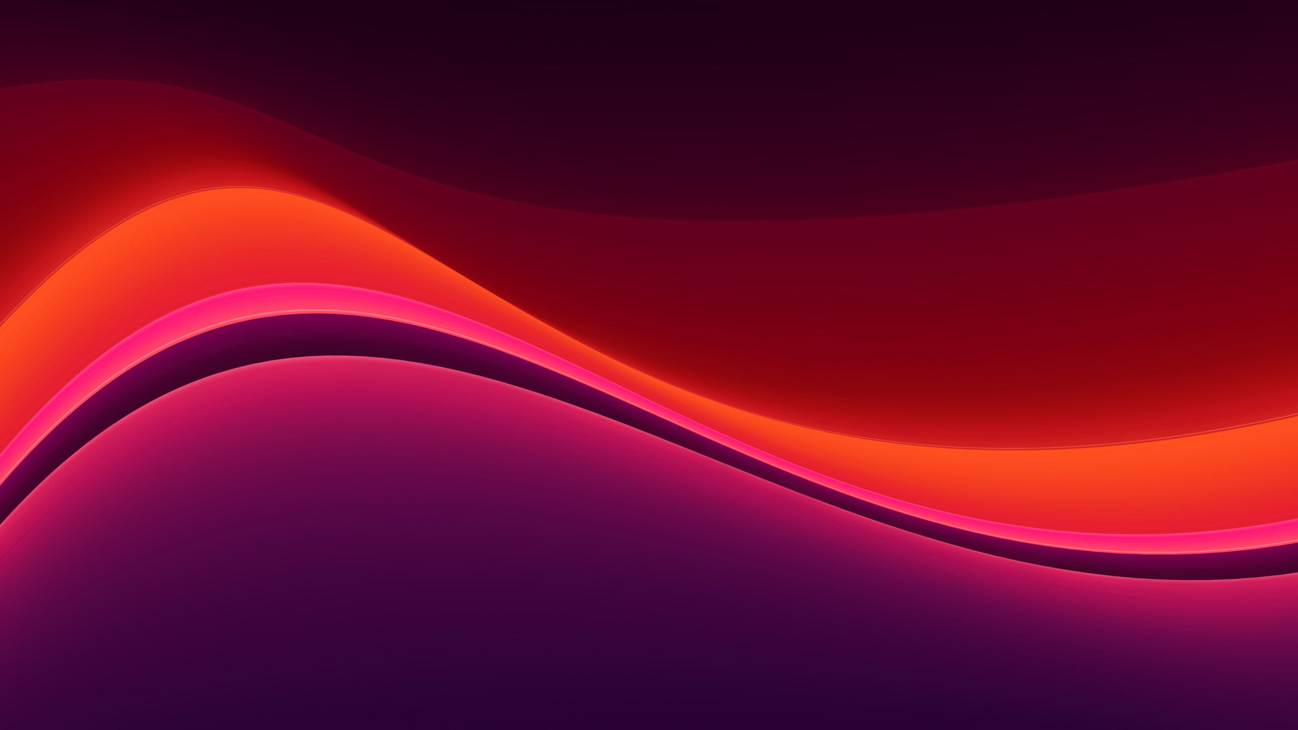 Abstract Red Pink Shape Gradient Wavy Lines K K HD Abstract