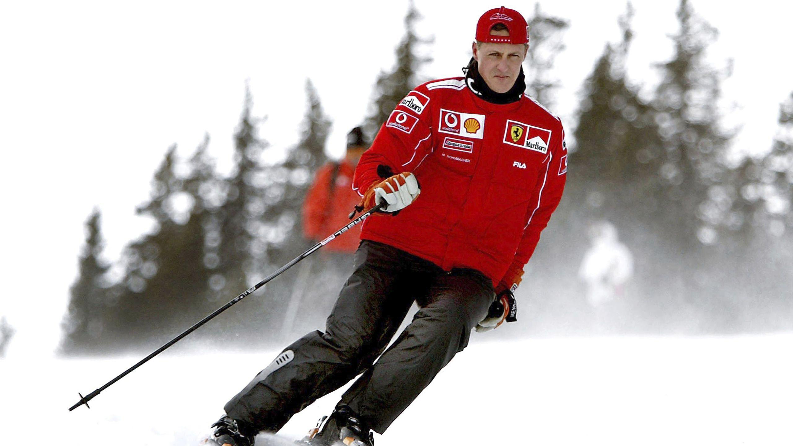 Michael Schumacher Is Snow Skiing HD Schumacher
