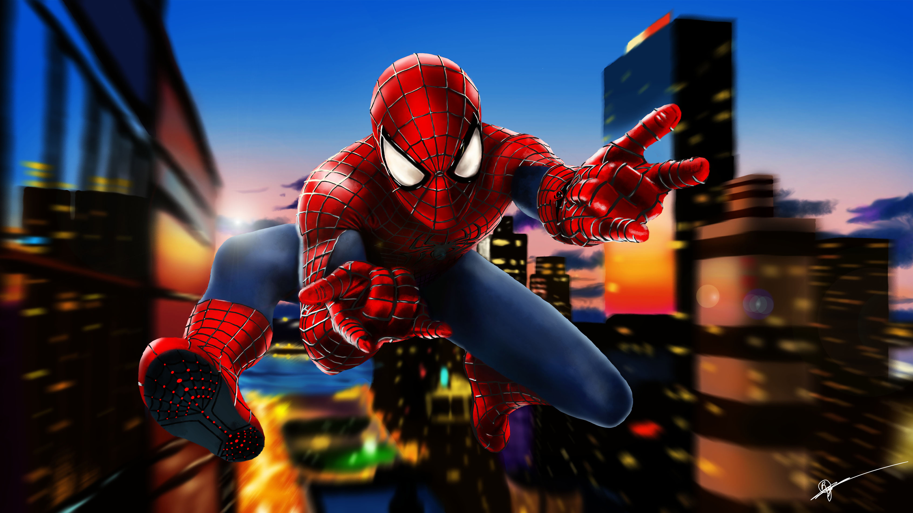 Spider-Man Speed paint K