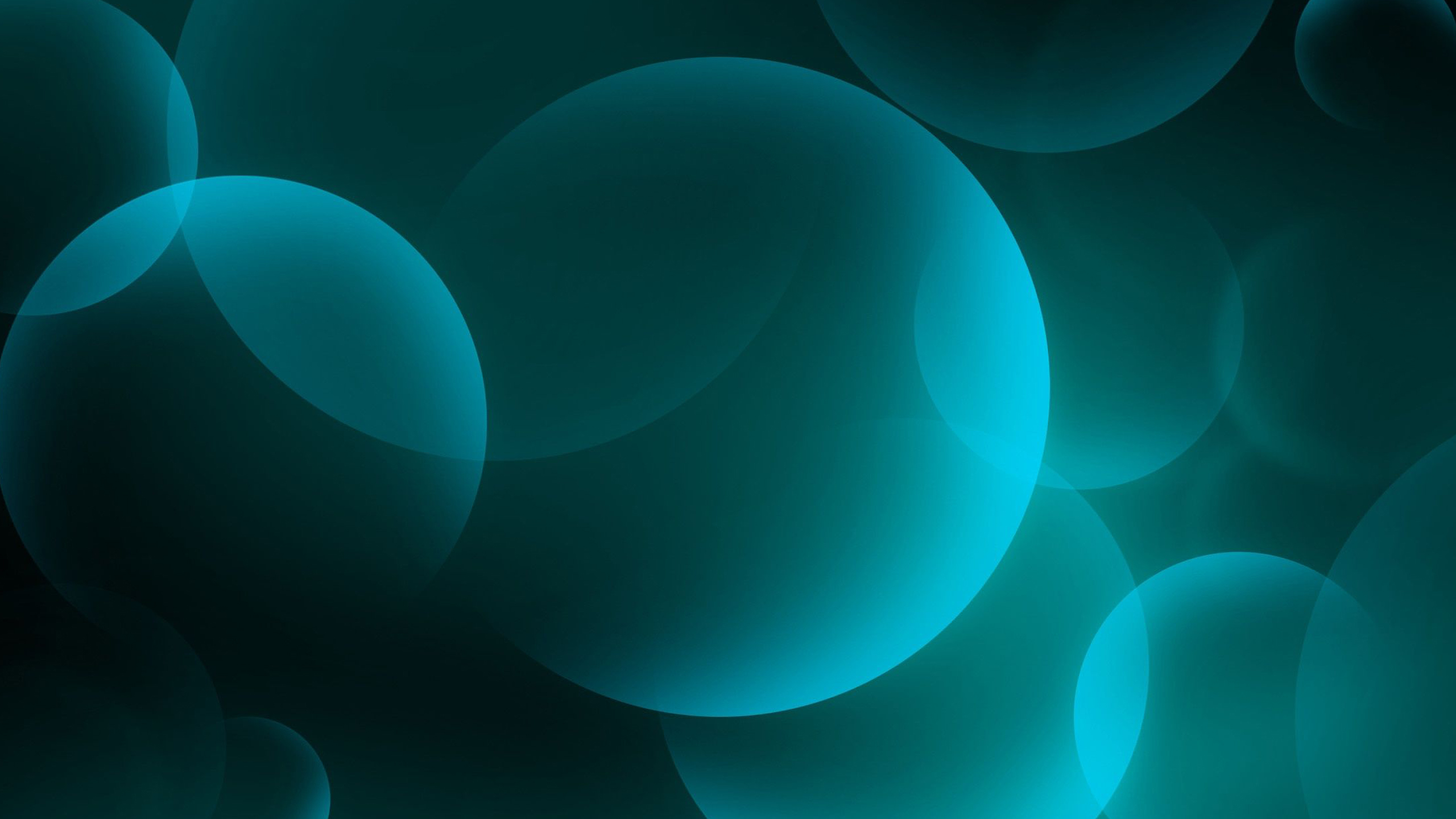 Turquoise Bubbles HD Turquoise