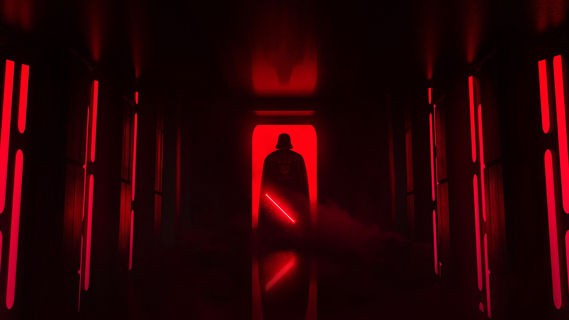 Darth Vader Red Wallpaper HD Star Wars
