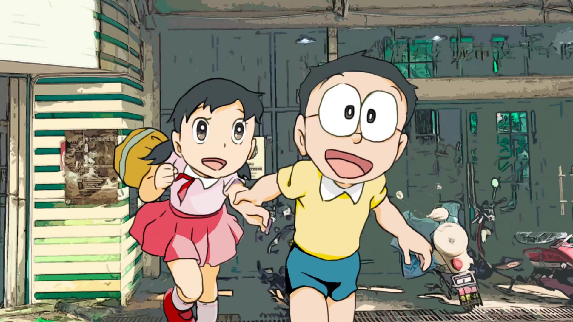 Nobita Nobi Shizuka Minamoto HD Doraemon