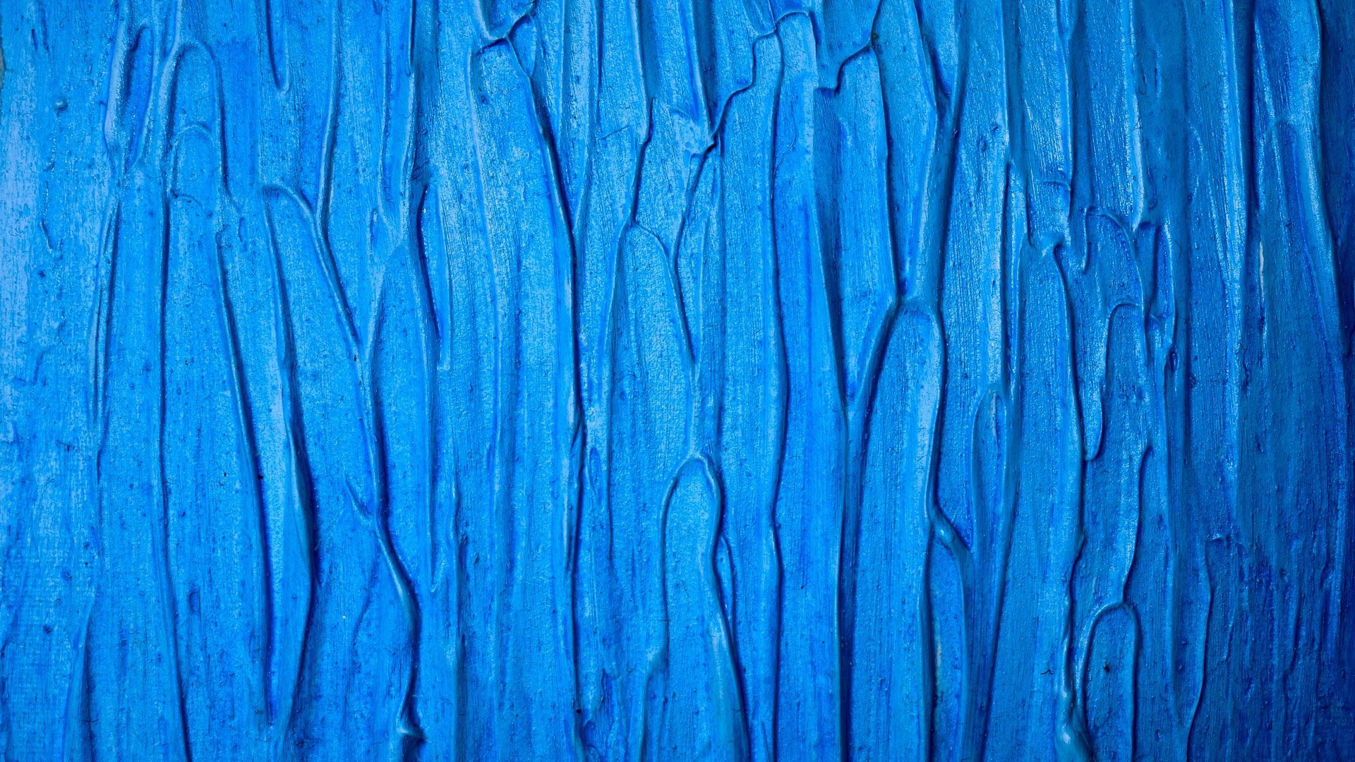 Blue Thick Finger Paint Textured HD Textured