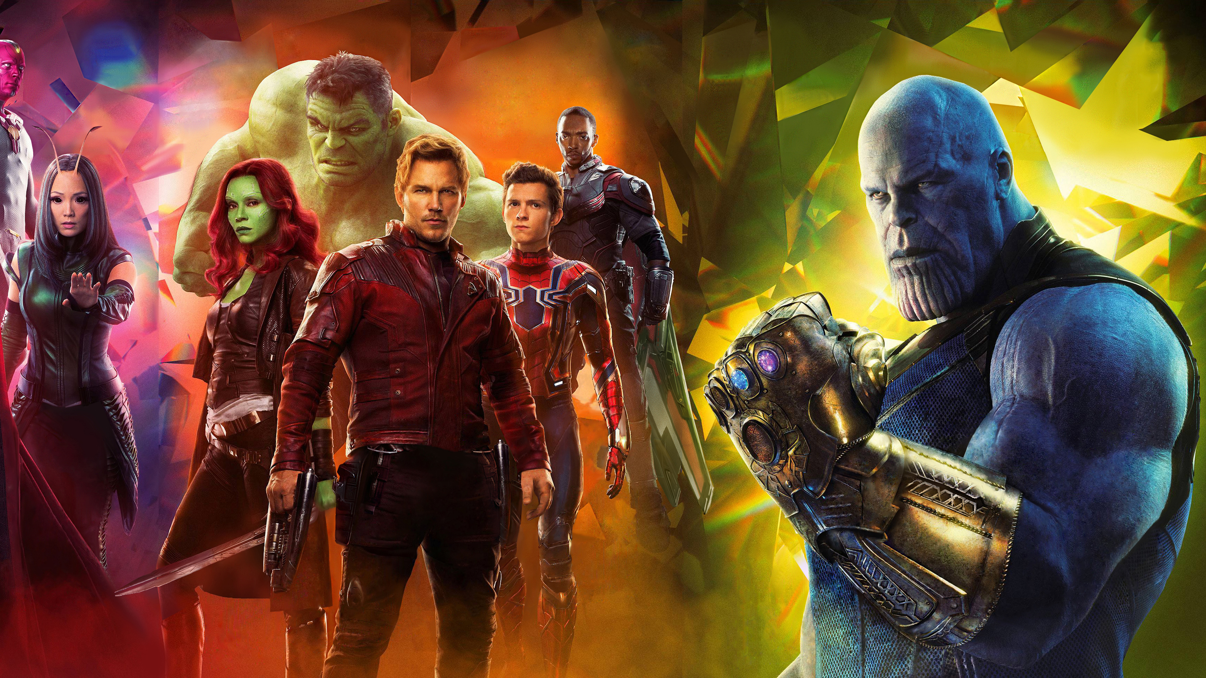 Black Panther Black Widow Captain America Doctor Strange Drax The Destroyer Falcon K HD Avengers Infinity War