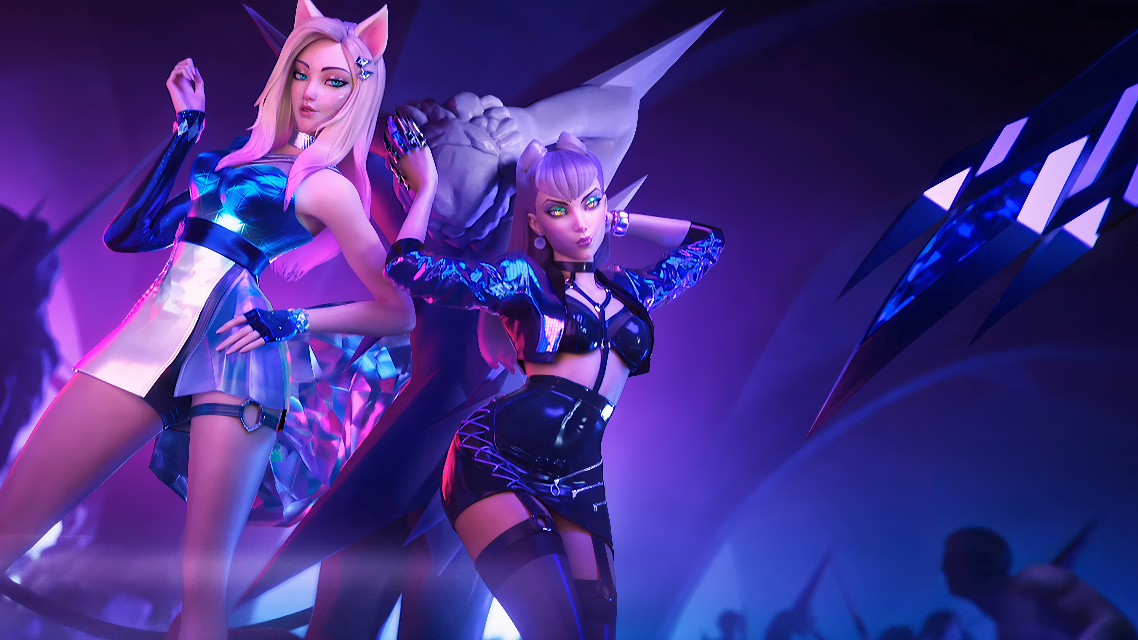 Evelynn and Ahri K HD League Of Legends