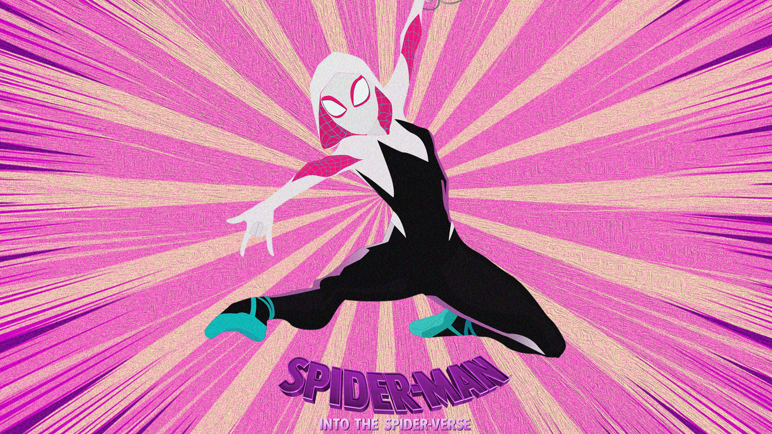Spider-Gwen in Spider-Man Into the Spider-Verse