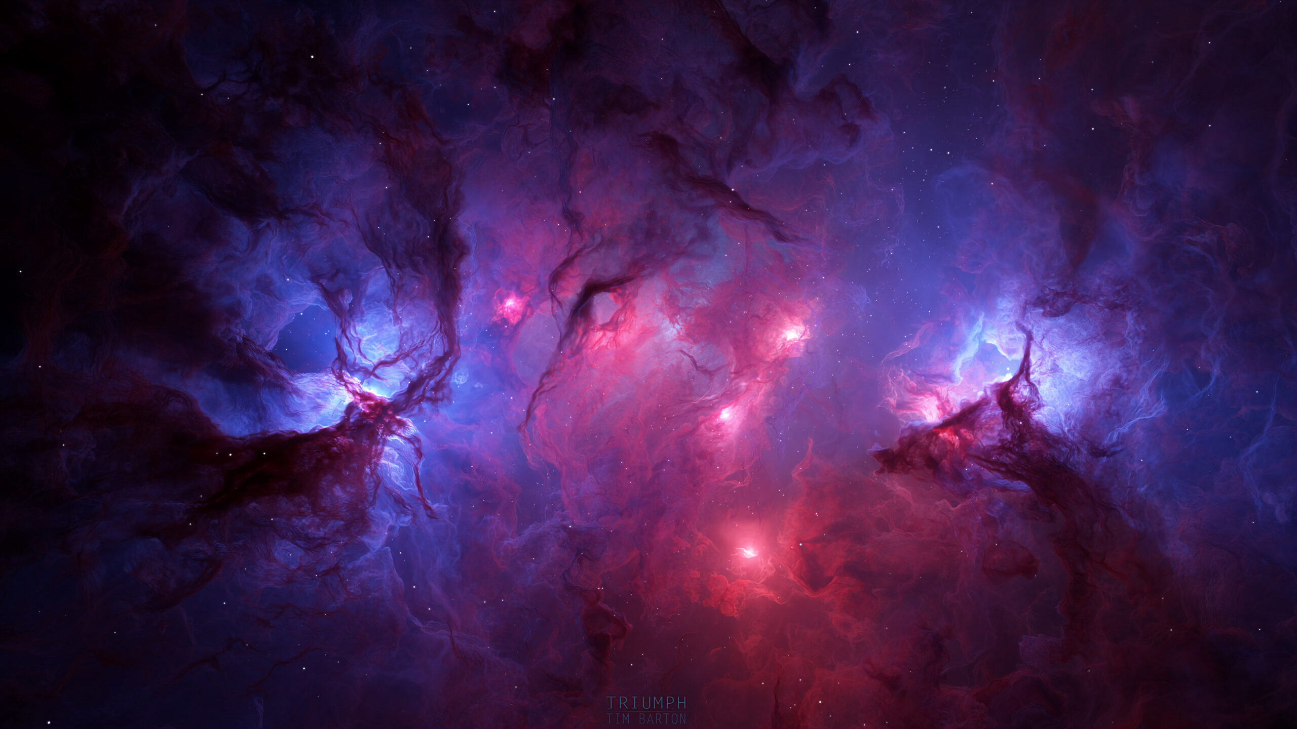 Light Blue Pink Galaxy Stars Space K HD Galaxy