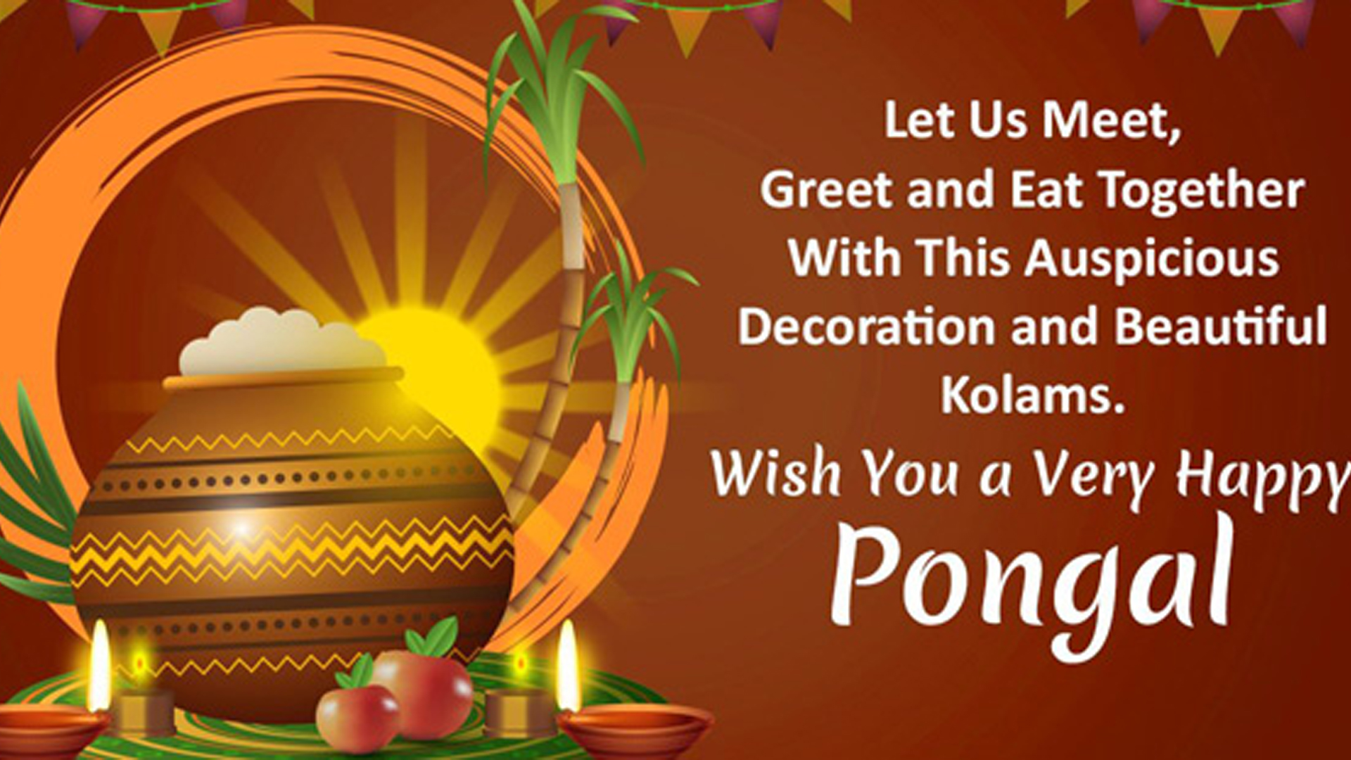 Let Us Meet Greet And Eat Together With This Auspicious Decoration And Beautiful Kolams HD Pongal