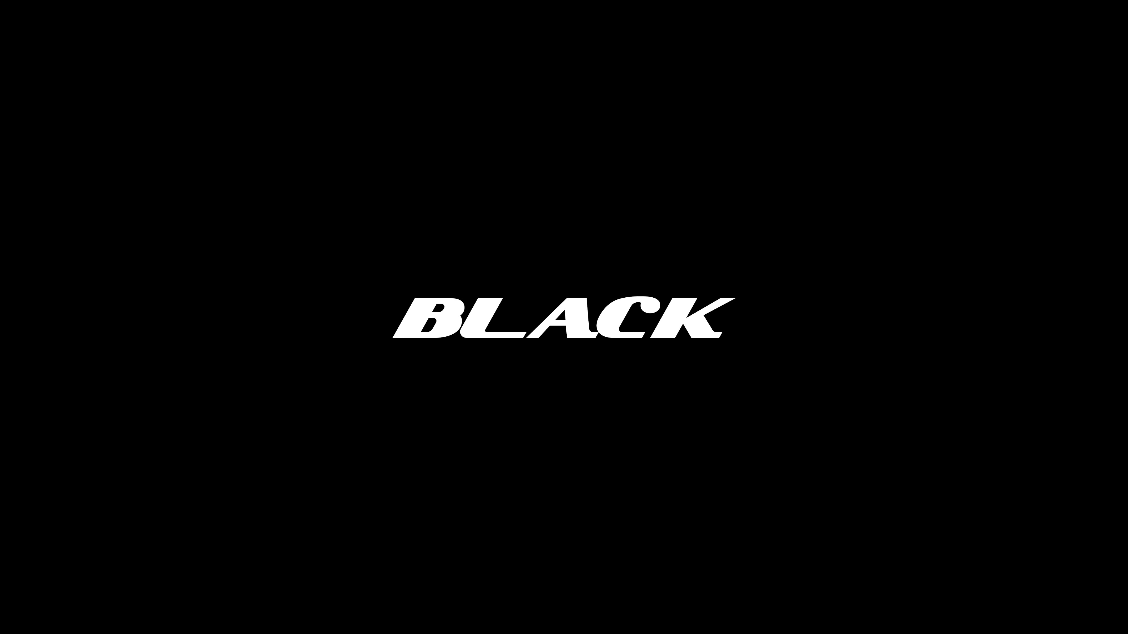 Black White Letter In Black Wallpaper K HD Abstract