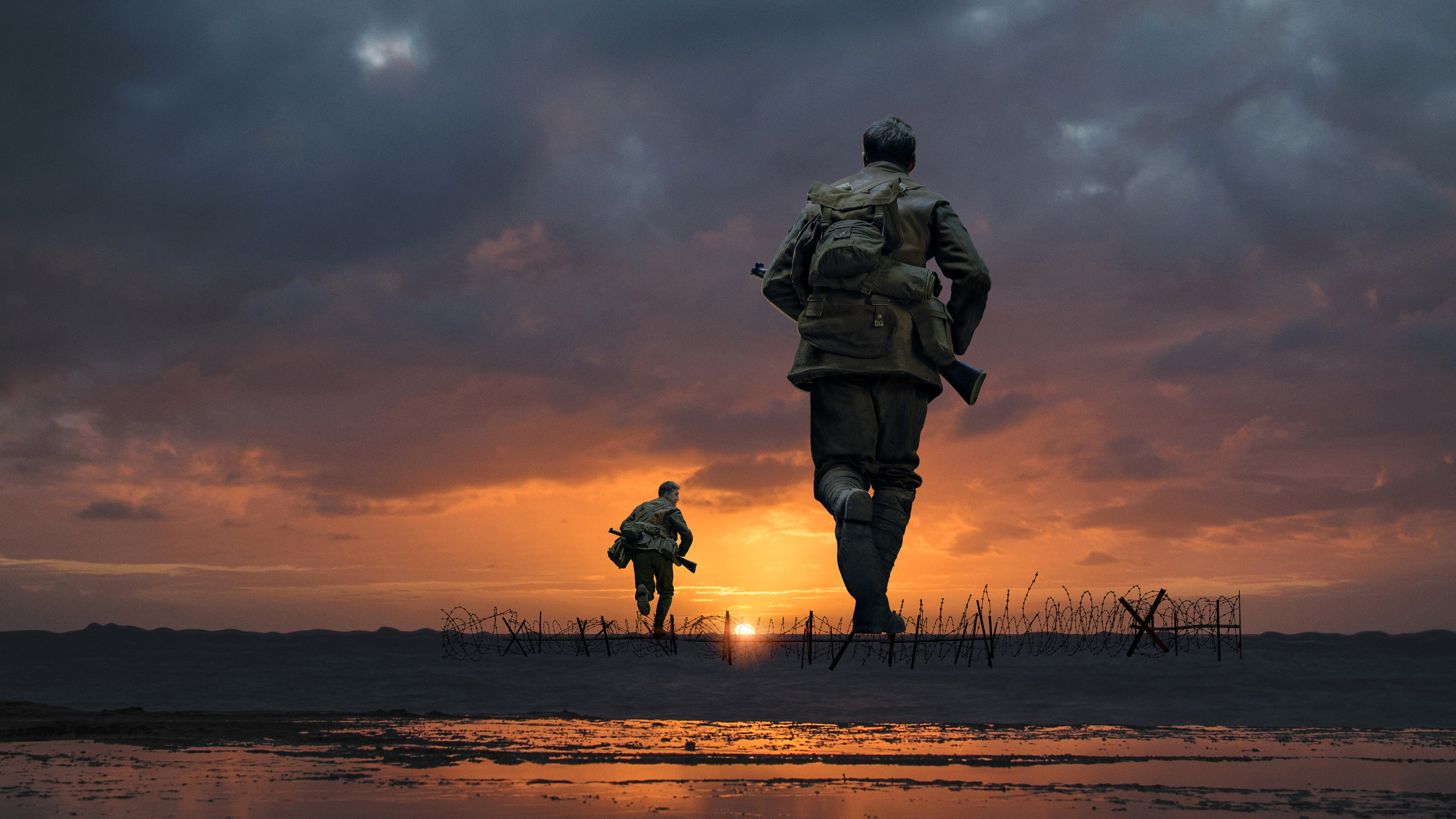 Soldiers at Sunset K