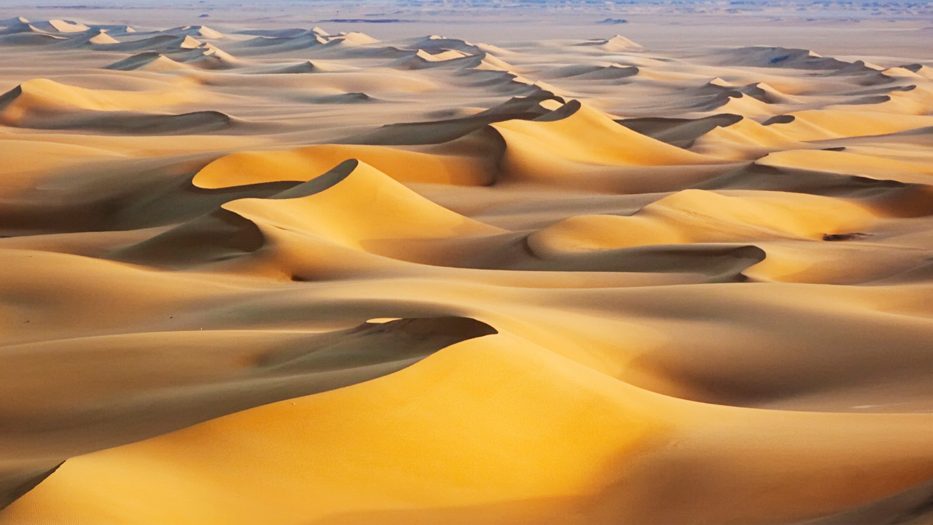 Sand Dunes Sunrise White Desert Egypt
