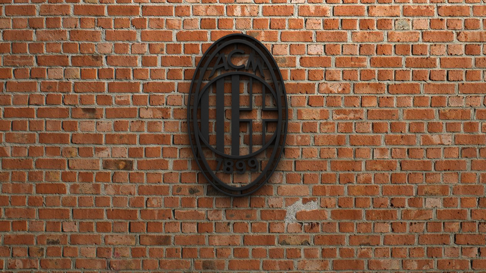 Emblem Logo Soccer HD AC Milan