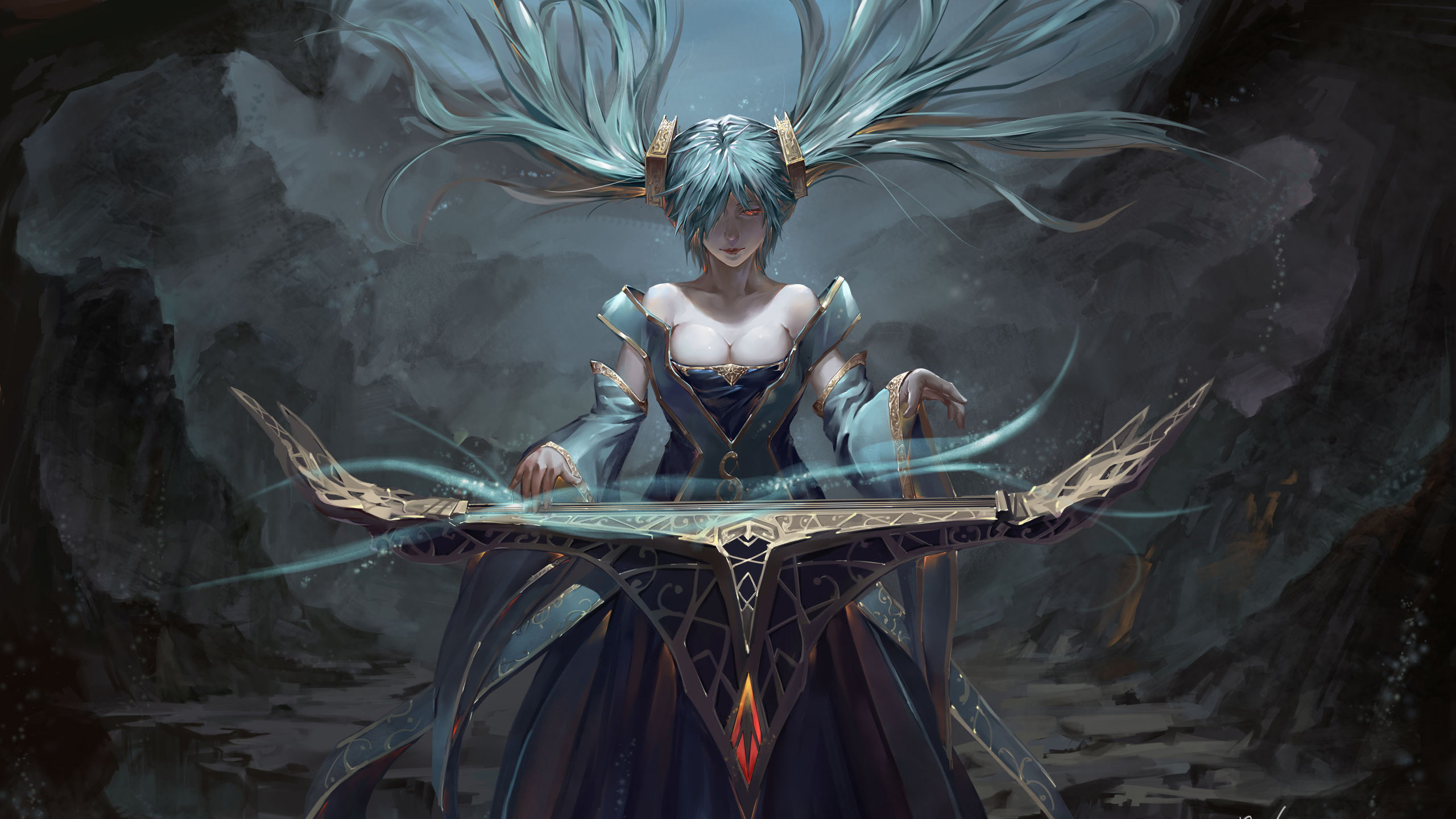 Sona With Sword HD League Of Legends