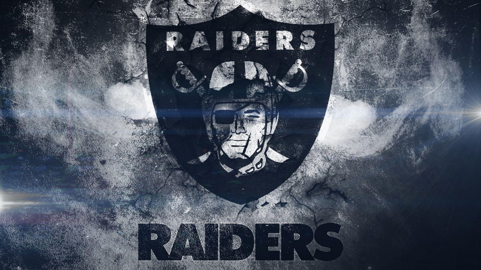 Raiders Logo In Black White Wallpaper HD Raiders
