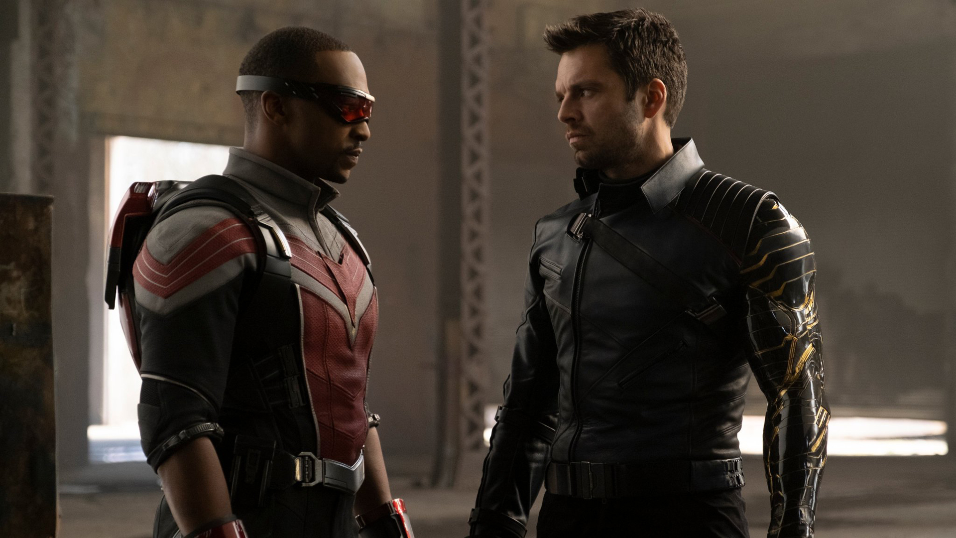 Anthony Mackie Bucky Barnes Sam Wilson Sebastian Stan HD The Falcon and the Winter Soldier