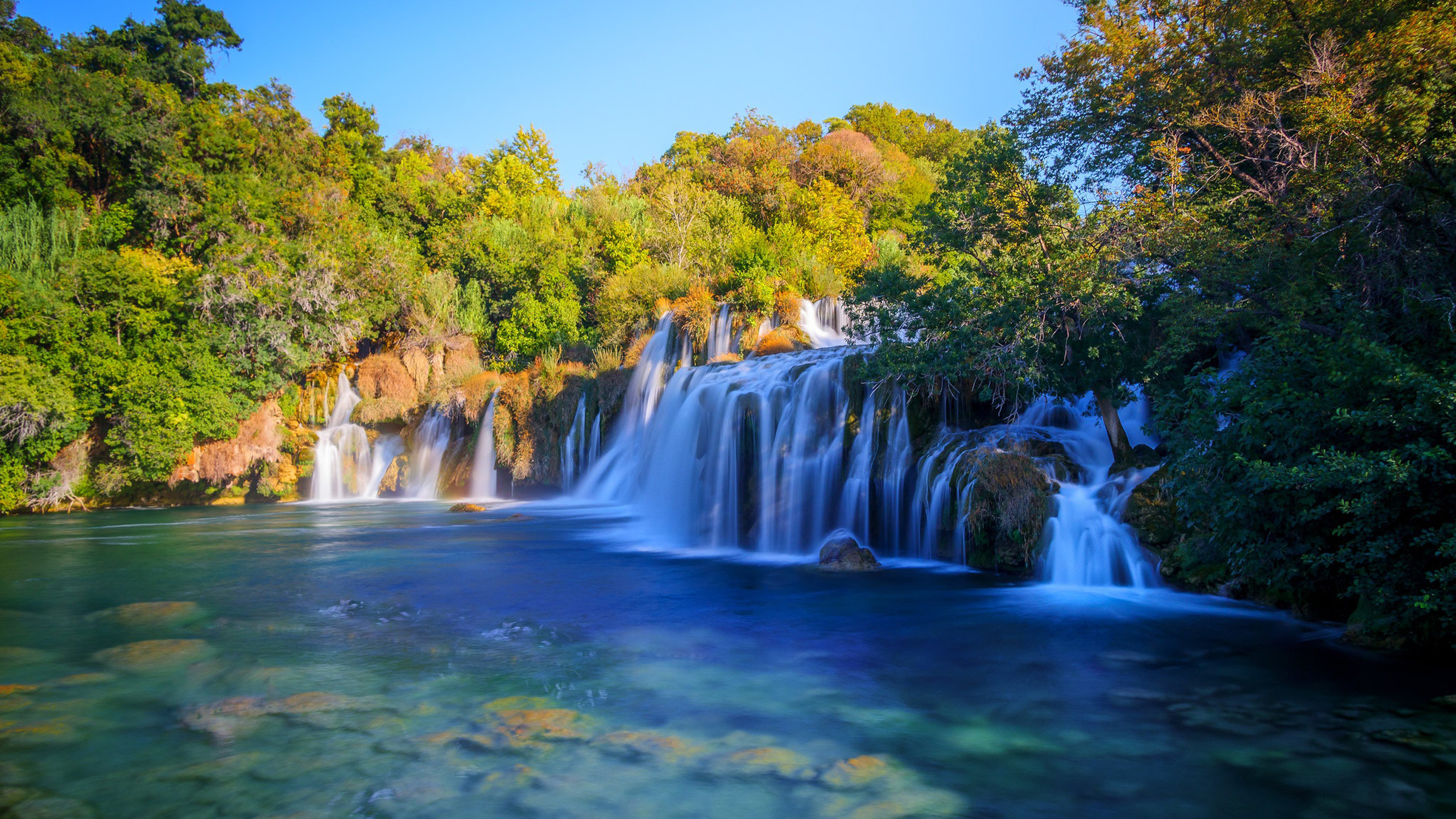 Croatia Waterfalls HD Nature