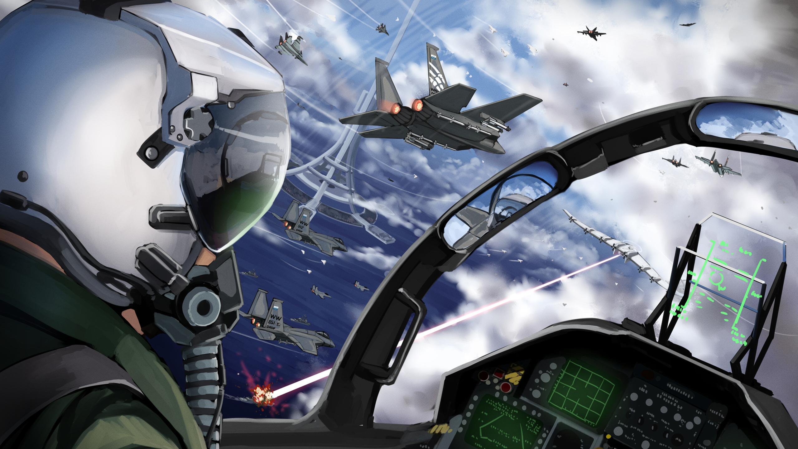 Jet War HD Ace Combat Skies Unknown