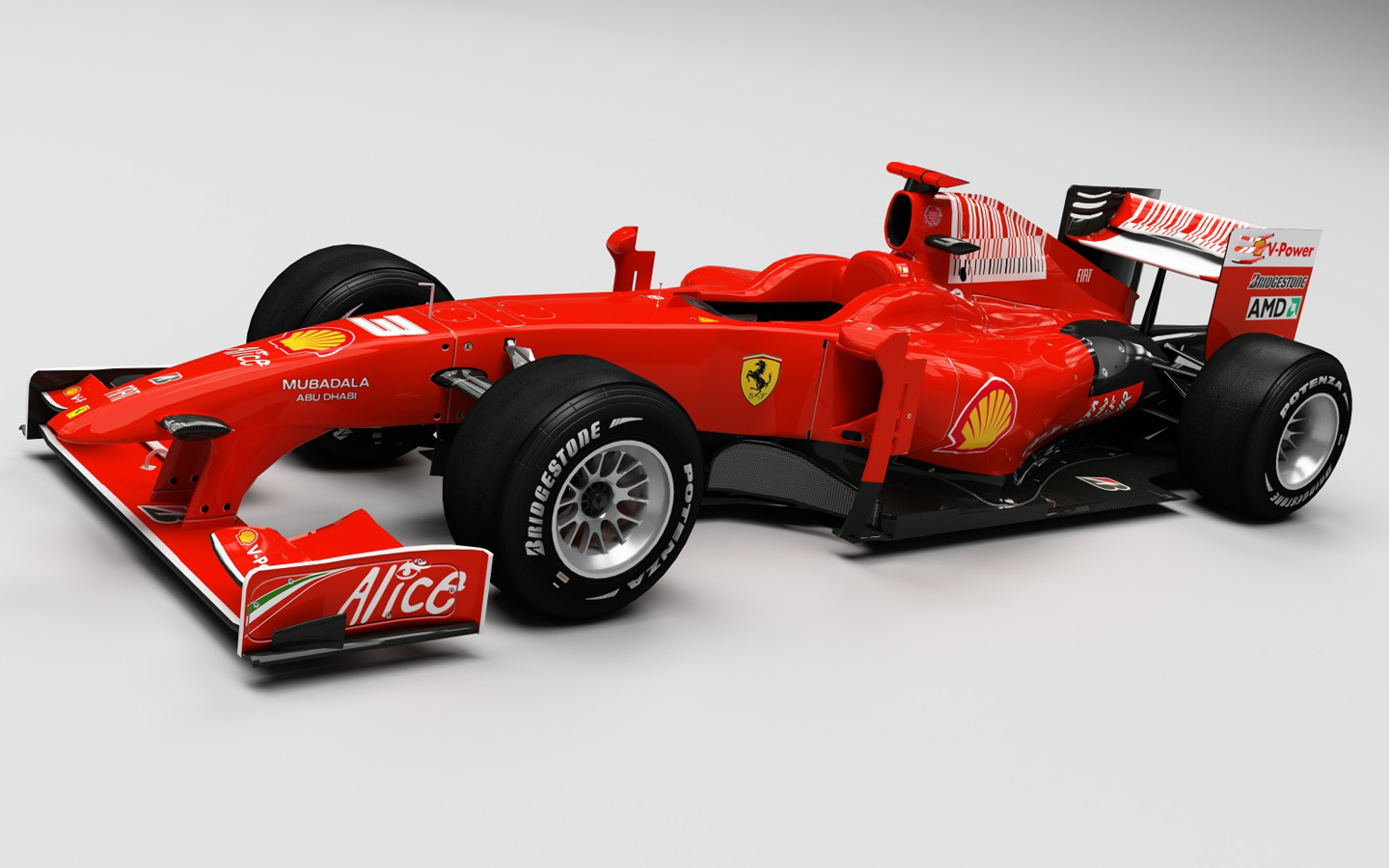 Ferrari F Race Car