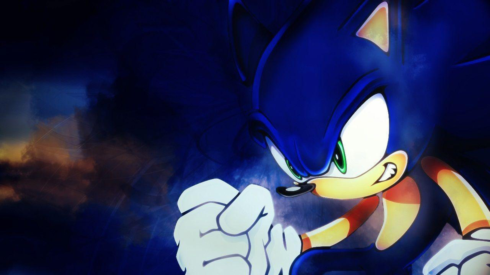 Angry Face Of Sonic The Hedgehog HD Sonic