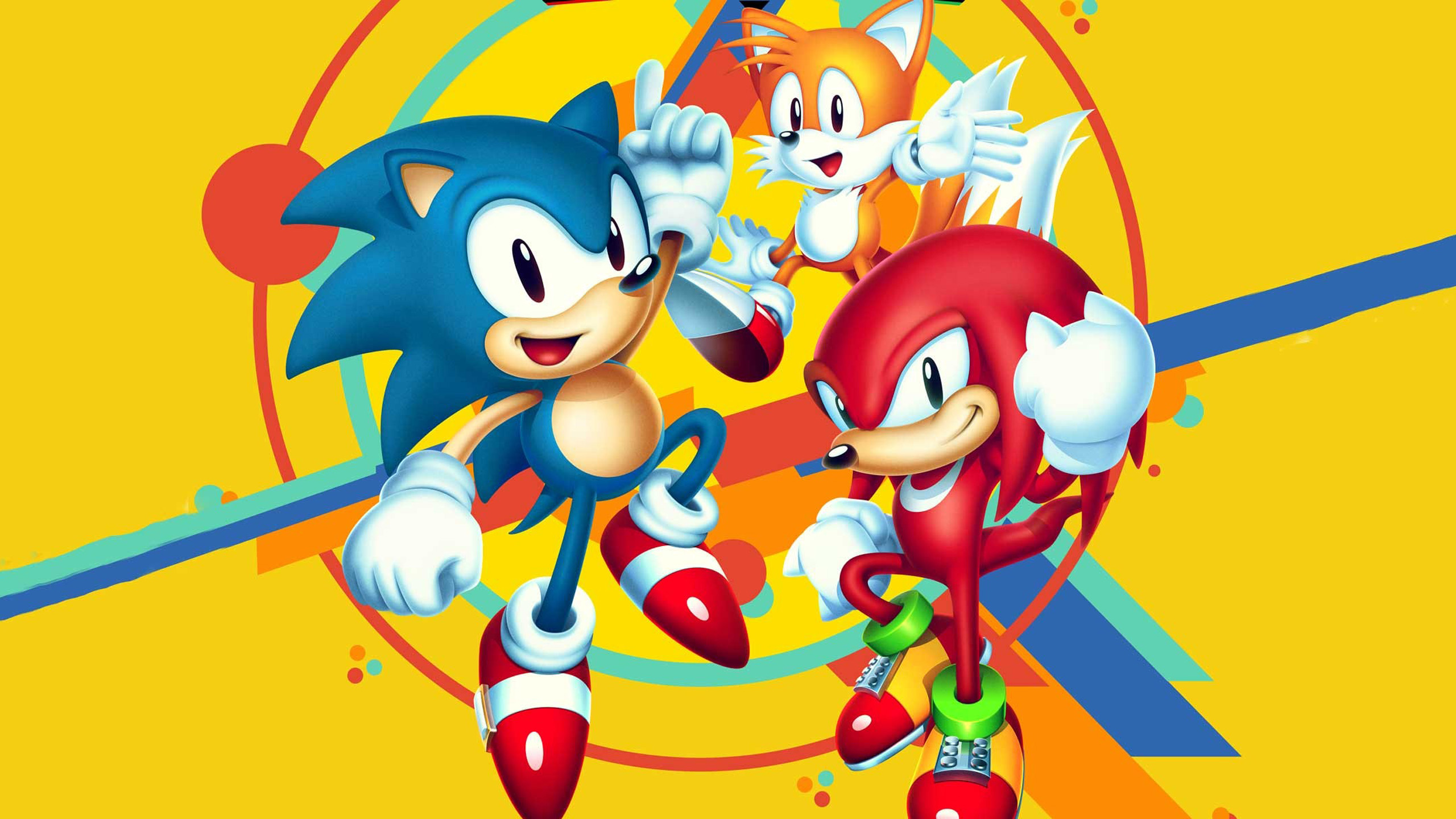 Knuckles the Echidna Miles Tails Prower Sonic the Hedgehog HD Sonic Mania