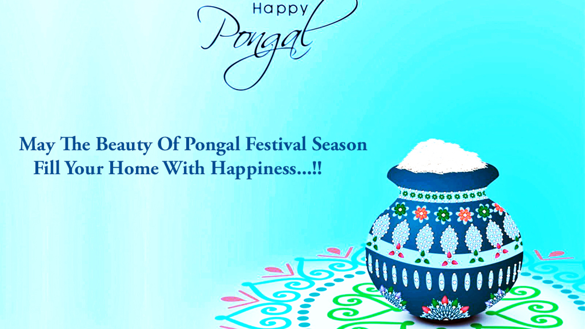 May The Beauty Of Pongal Festival Season Fill Your Home With Happiness HD Pongal