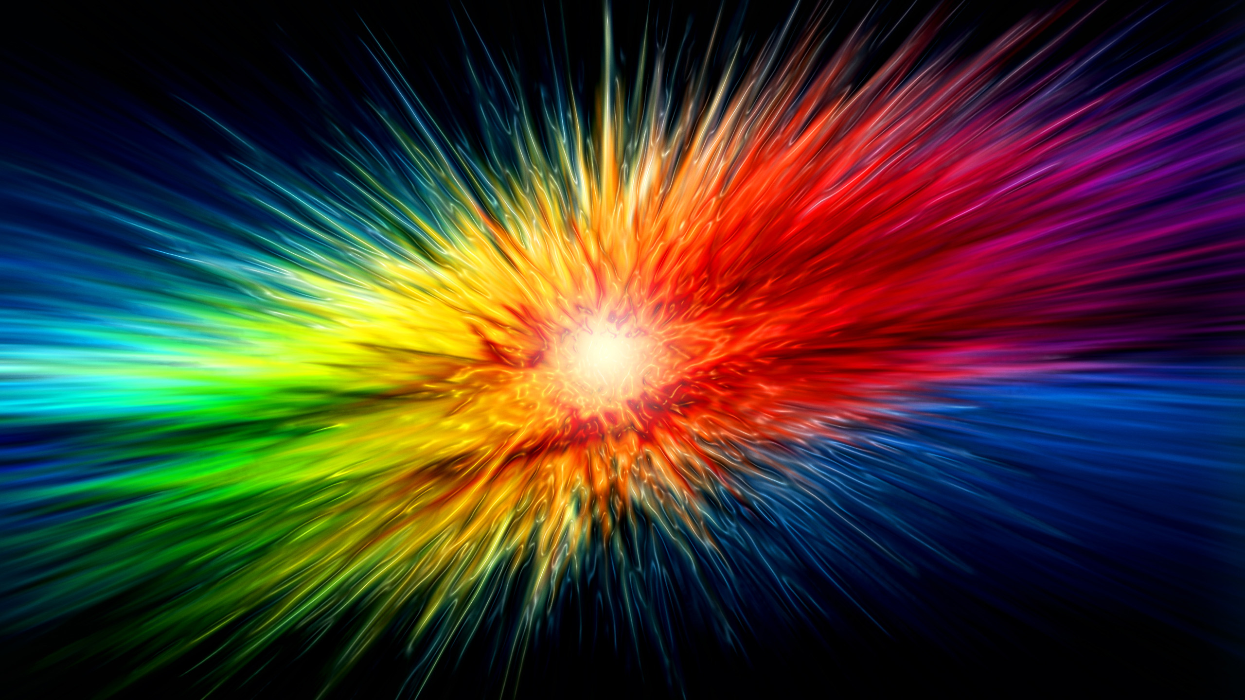 Multi-Colors Sparkling HD Abstract