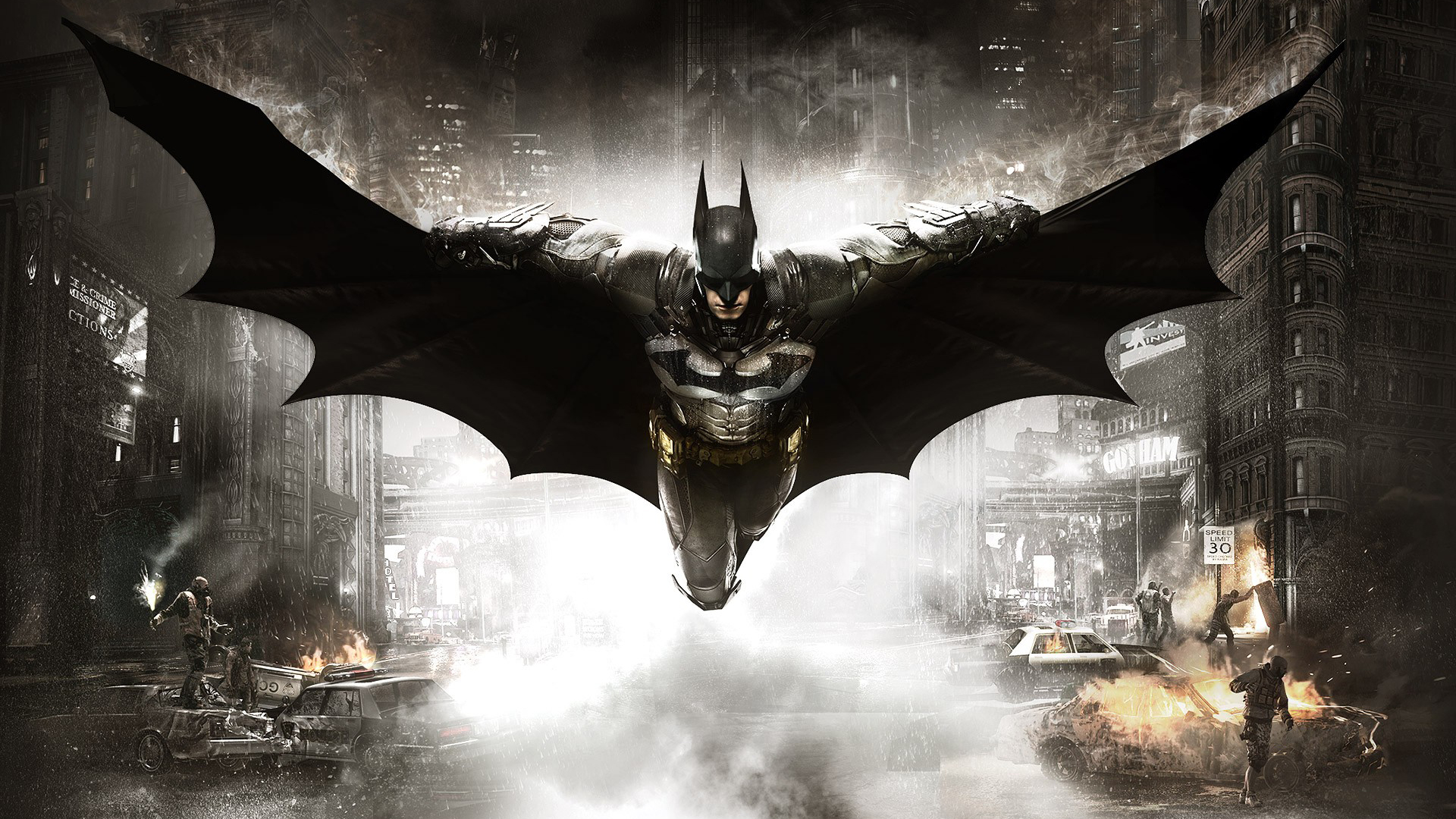 Flying Arkham Knight Batman HD Batman