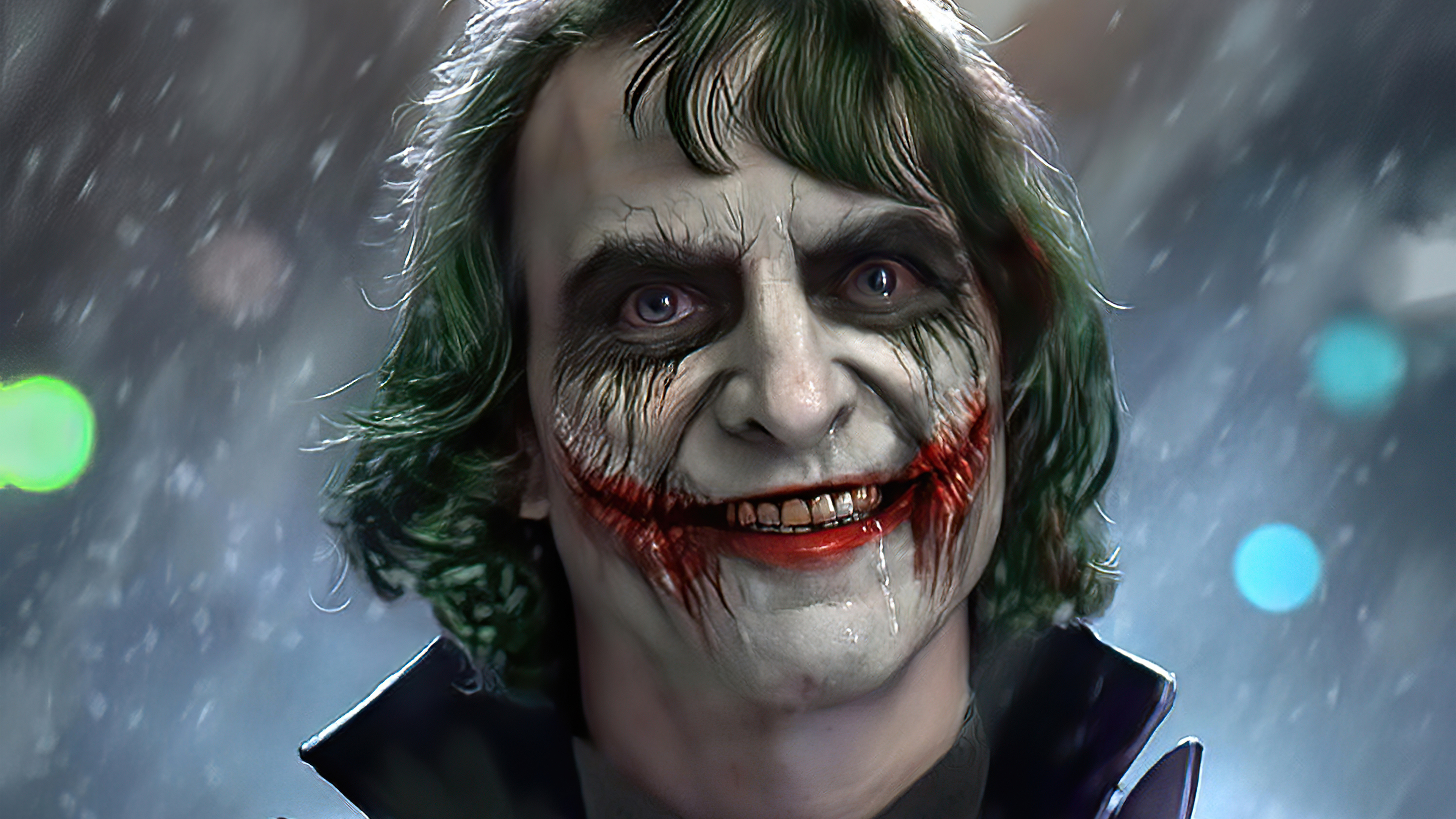 Joker Rainy Wallpaper K HD Superheroes